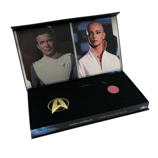 Star Trek: The Motion Picture Replica 1/1 Ilia Sensor And Command Insignia Limited Edition Set