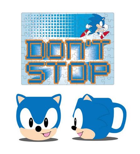 Sonic the Hedgehog Mug & Jigsaw Puzzle Set Sonic