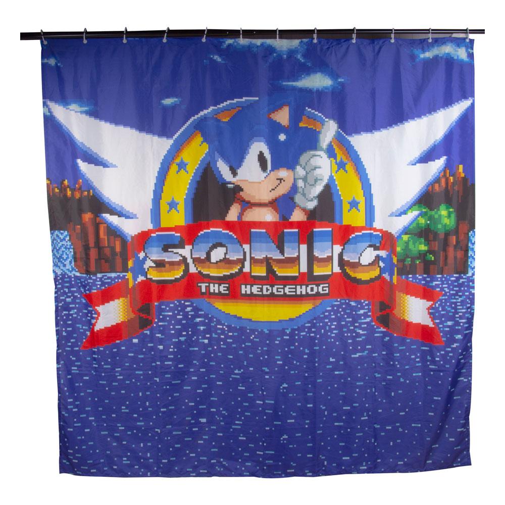Sonic the Hedgehog Shower Curtain Classic
