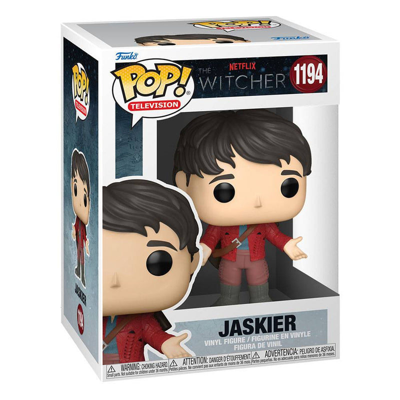 The Witcher POP! TV Vinyl Figure Jaskier (Red Outfit) 9 cm