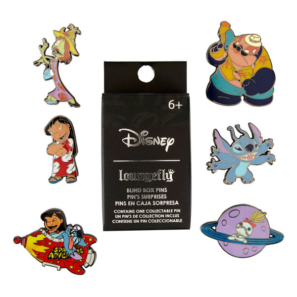 Disney Loungefly POP! Enamel Pins Lilo & Stitch & Space Adventure 3 cm Assortment (12)