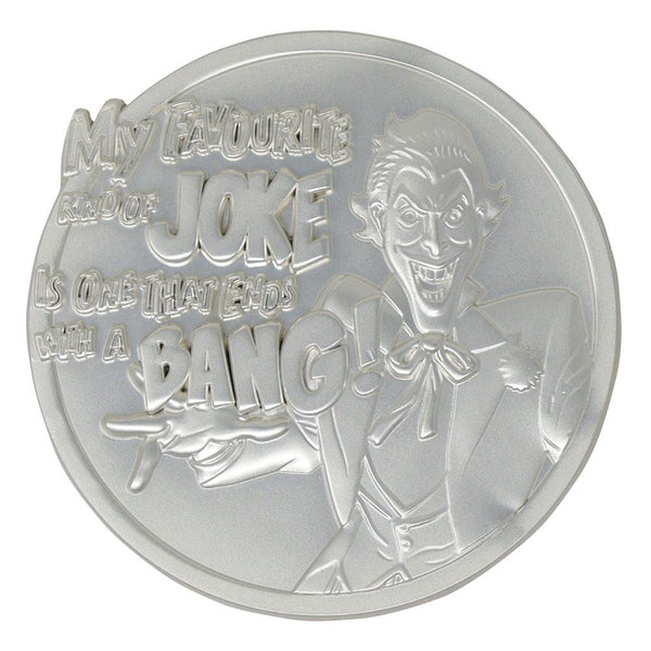 DC Comics Medallion The Joker Limited Edition (silver plated)