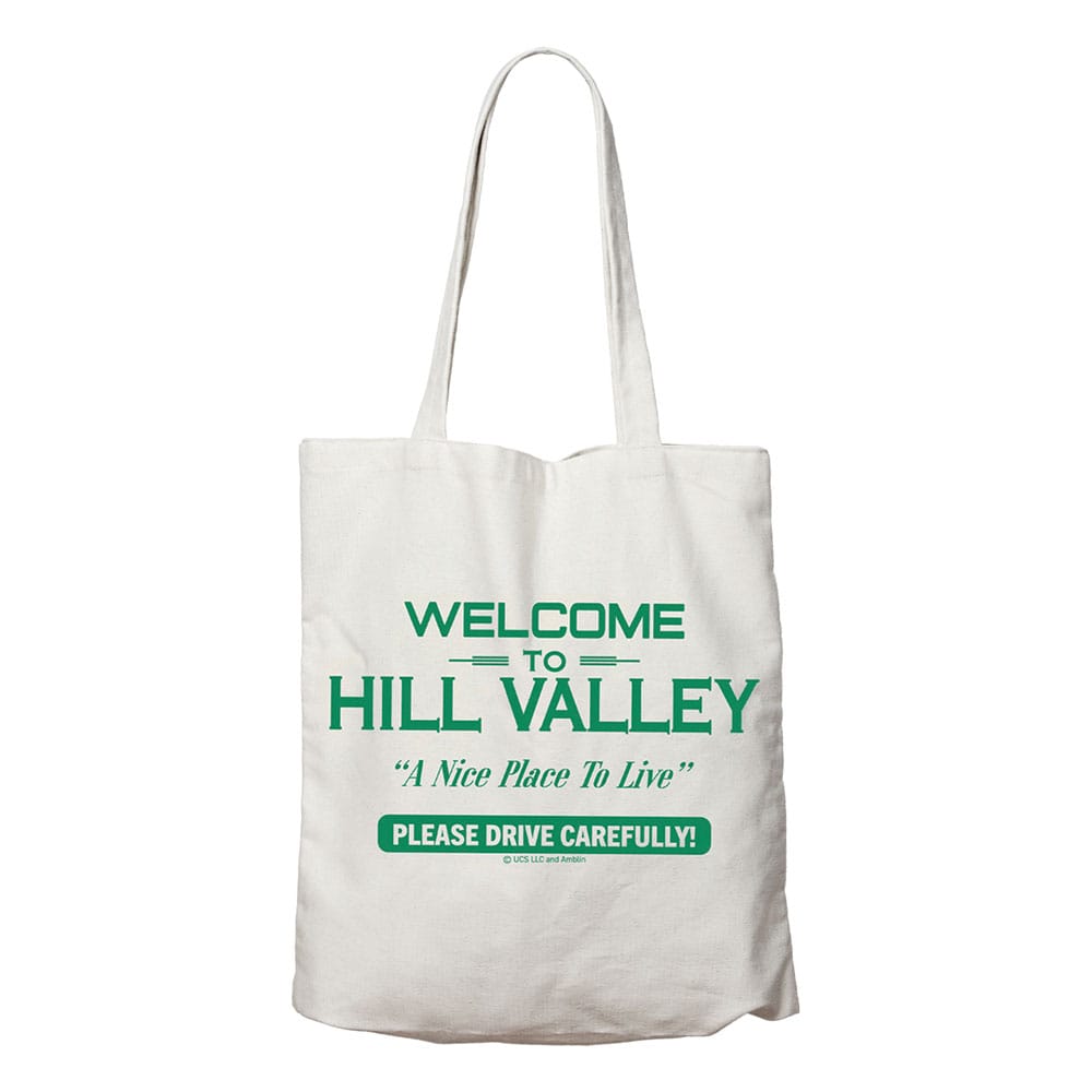 Back to the Future Tote Bag Hill Valley