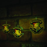 Harry Potter String Lights Hogwarts Crests