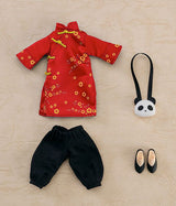 Original Character Parts for Nendoroid Doll Figures Outfit Set: Long Length Chinese Outfit (Red)