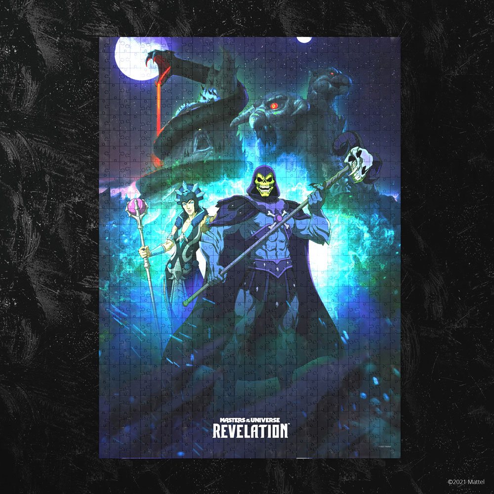 Masters of the Universe: Revelation™ Jigsaw Puzzle Skeletor™ and Evil-Lyn™ (1000 pieces)
