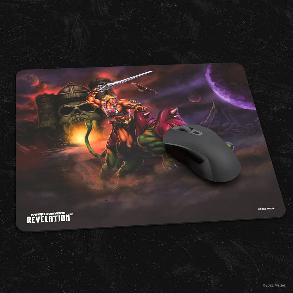 Masters of the Universe: Revelation™ Mousepad He-Man™ and Battle Cat 25 x 22 cm