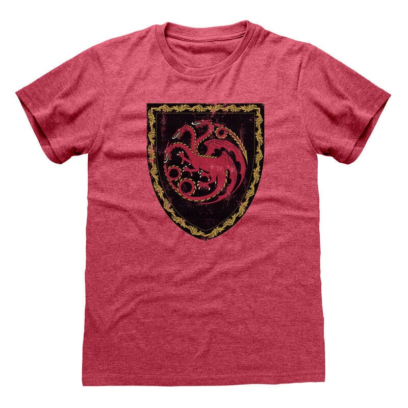 House Of The Dragon T-Shirt Targaryen Crest Size S