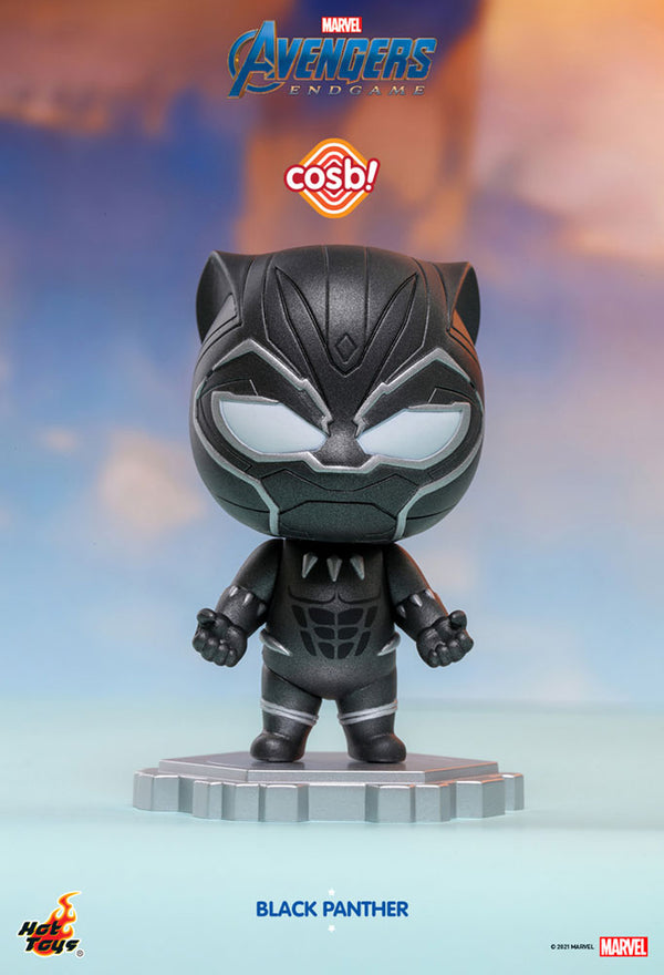 Avengers: Endgame Cosbi Mini Figure Black Panther 8 cm - Damaged packaging