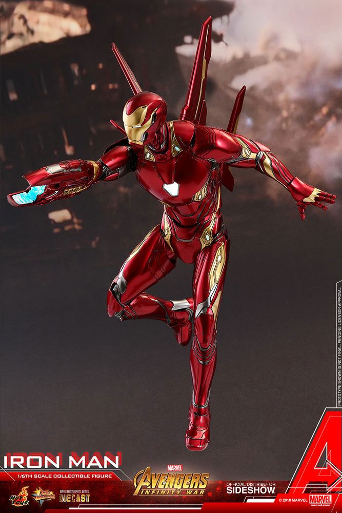 Avengers Infinity War Diecast Movie Masterpiece Action Figure 1/6 Iron Man 32 cm