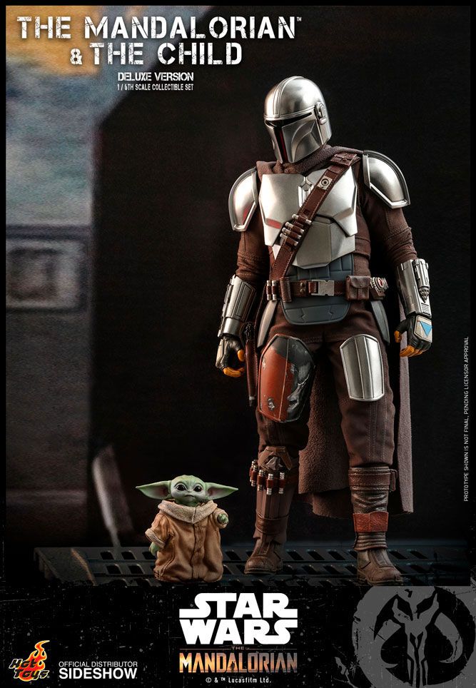 Star Wars The Mandalorian Action Figure 2-Pack 1/6 The Mandalorian & The Child Deluxe 30 cm
