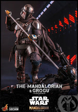 Star Wars The Mandalorian Action Figure 2-Pack 1/6 The Mandalorian & Grogu 30 cm