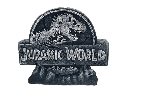 Jurassic Wolrd Coin Bank Logo - Damaged packaging