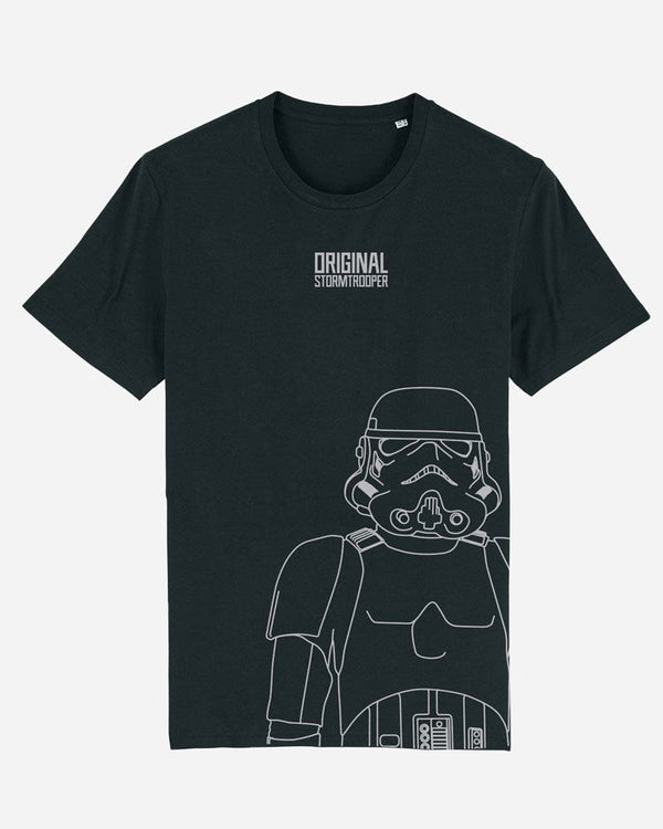 Original Stormtrooper T-Shirt Sketch Trooper Size M