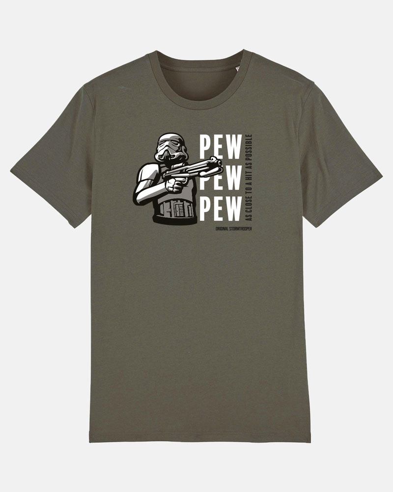 Original Stormtrooper T-Shirt Pew Pew Pew Size M