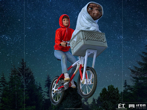 E.T. the Extra-Terrestrial Art Scale Statue 1/10 E.T. & Elliot 24 cm
