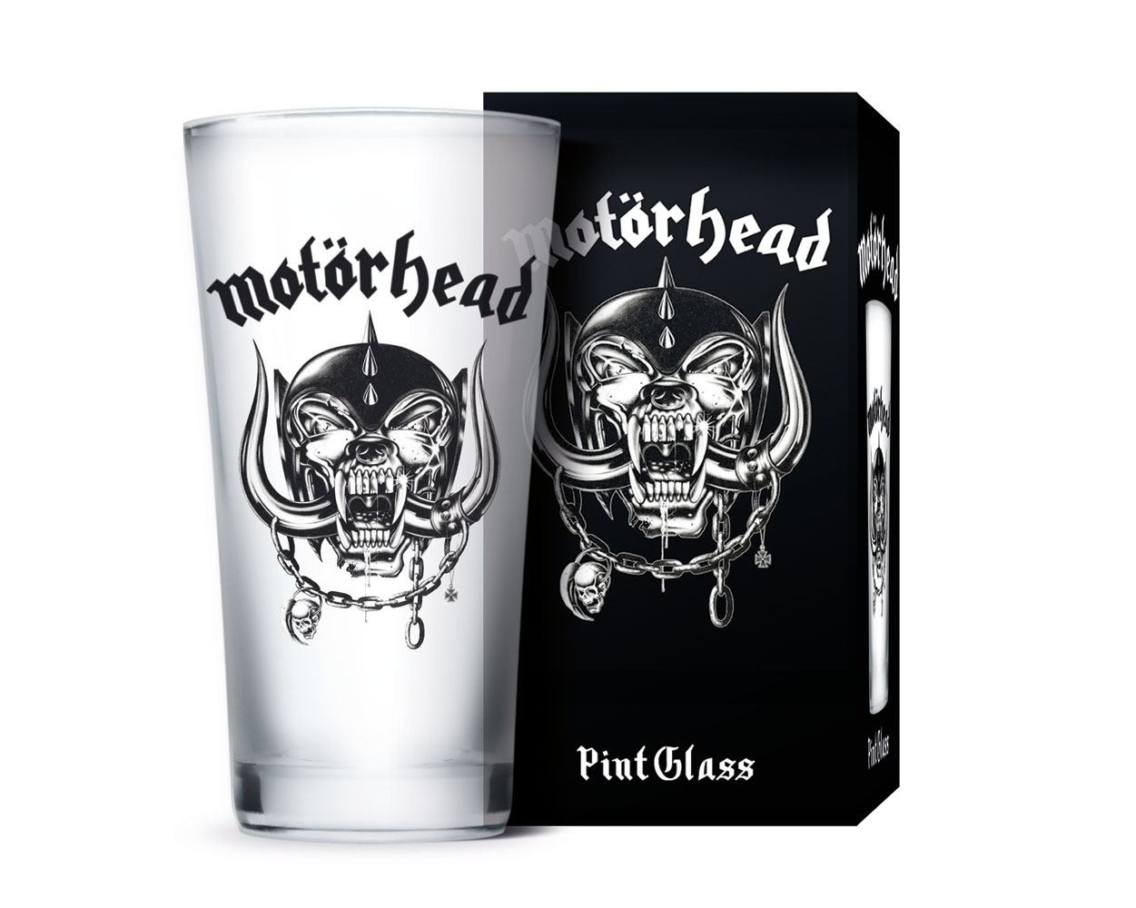 Motörhead Pint Glass Logo