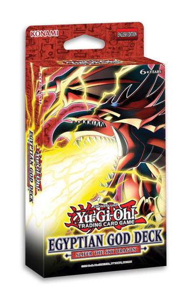 Yu-Gi-Oh! Egyptian God Deck: Slifer the Sky Dragon Display (8) *English Version*