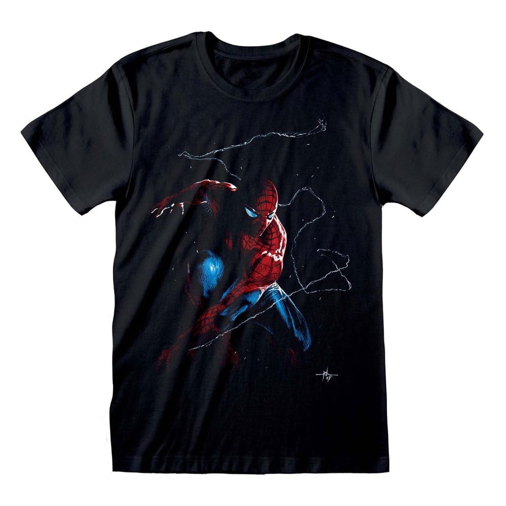 Marvel Comics Spider-Man T-Shirt Spidey Art Size M