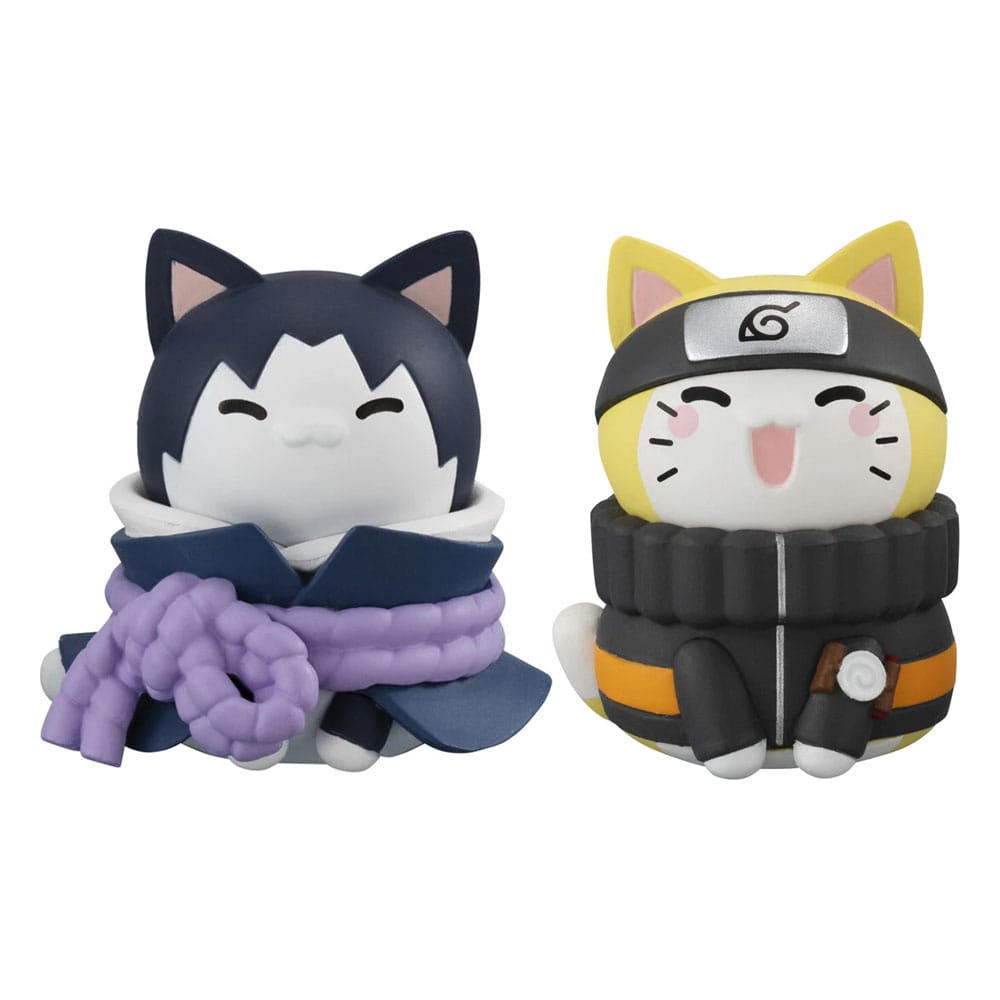 Naruto Mega Cat Project Trading Figures Naruto & Sasuke Limited Ver.