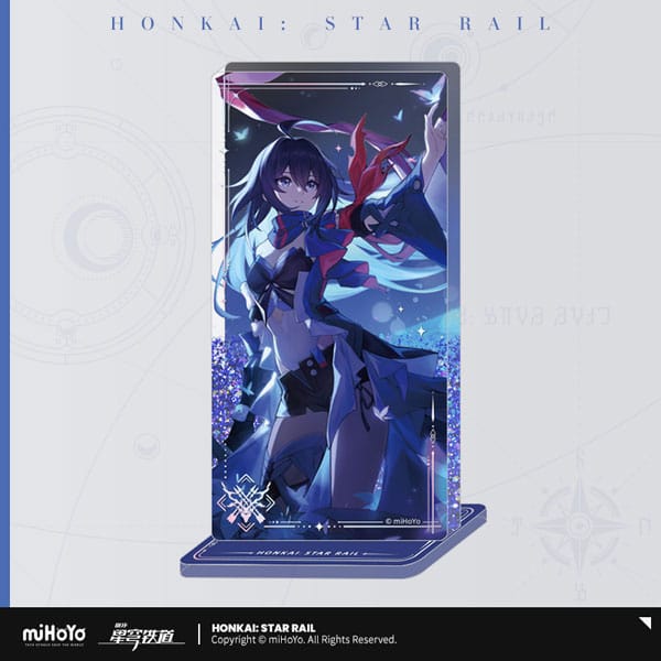 Honkai: Star Rail Light Cone Acryl Ornament with Glitter: Seele In the Night 7 cm