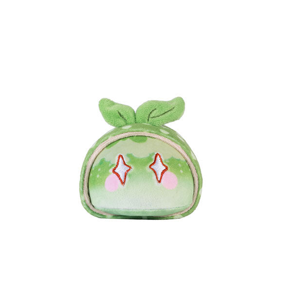 Genshin Impact Slime Sweets Party Series Plush Figure Dendro Slime Matcha Cake Style 7cm - Damaged packaging