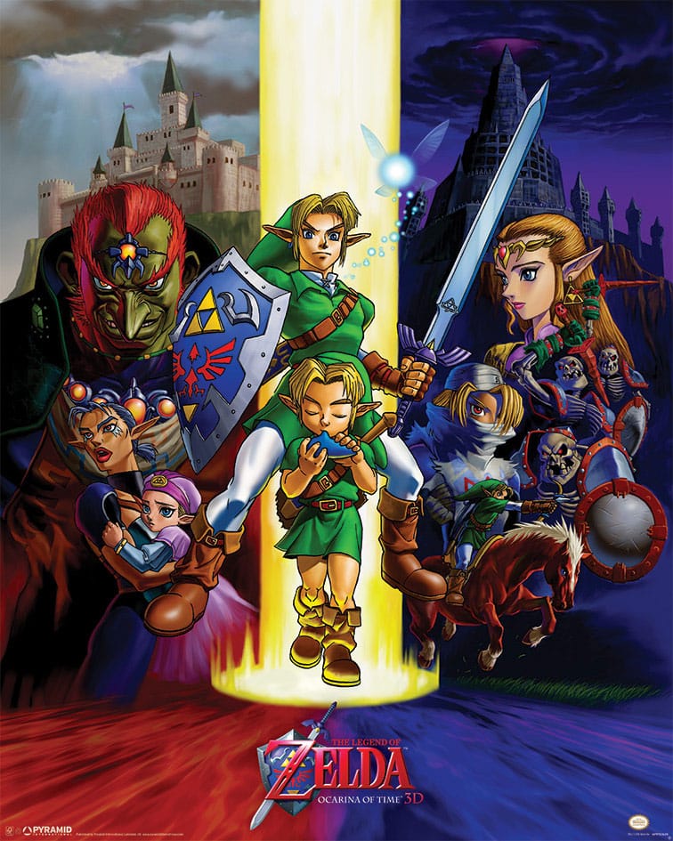 The Legend of Zelda Poster Pack Ocarina of Time 40 x 50 cm (4)