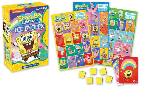 SpongeBob Board Game Family Bingo *English Version*