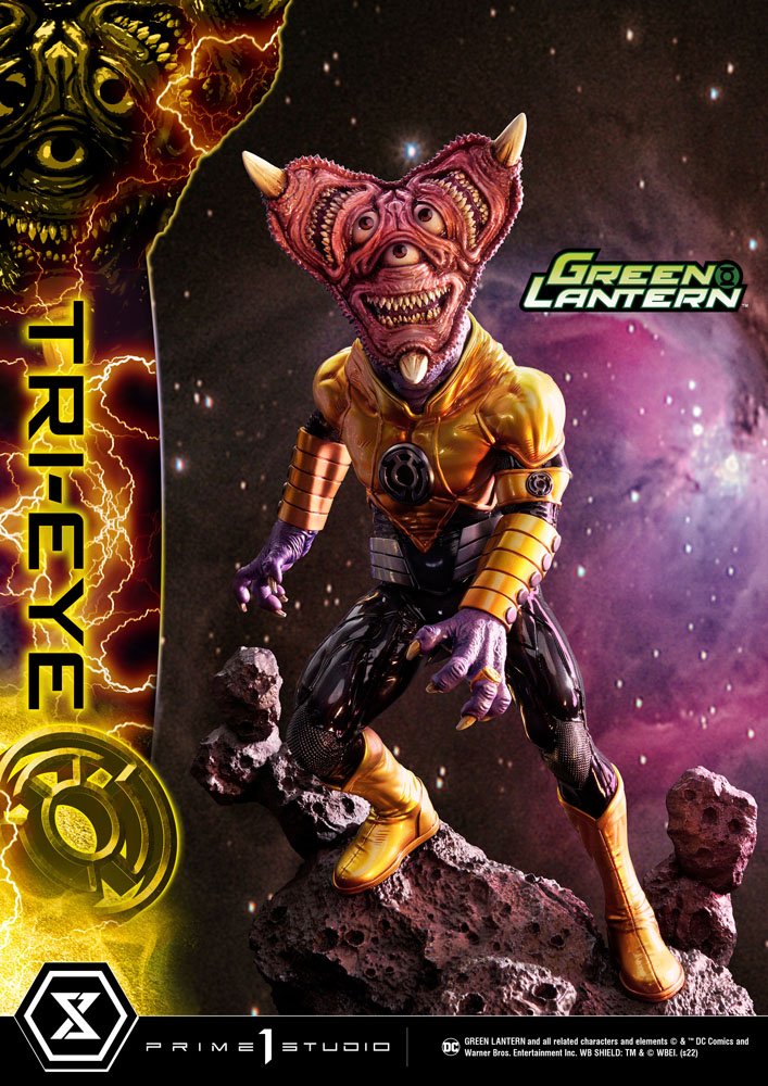DC Comics Statue 1/3 Sinestro Corps Tri-Eye 54 cm