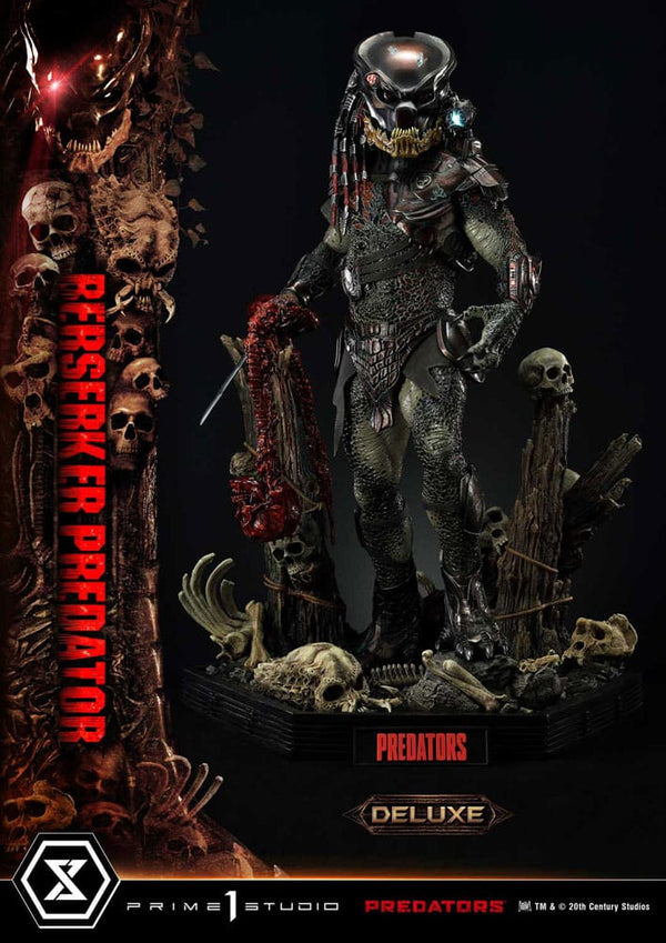 Predators Statue Berserker Predator Deluxe Version 100 cm