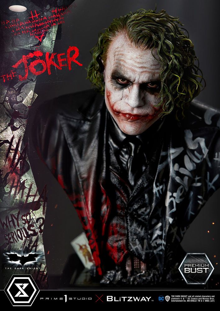 The Dark Knight Premium Bust The Joker 26 cm