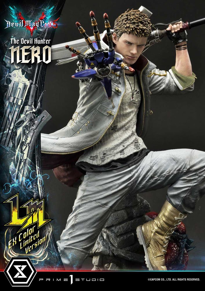 Devil May Cry 5 Statue 1/4 Nero Exclusive Version 77 cm