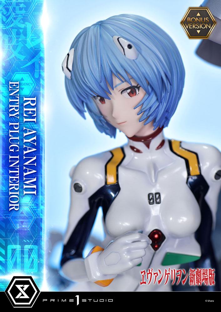 Rebuild of Evangelion Statue 1/4 Rei Ayanami Bonus Version 66 cm