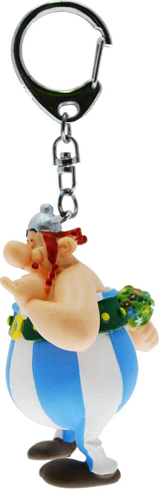 Asterix Keychain Obelix with Flowers 13 cm