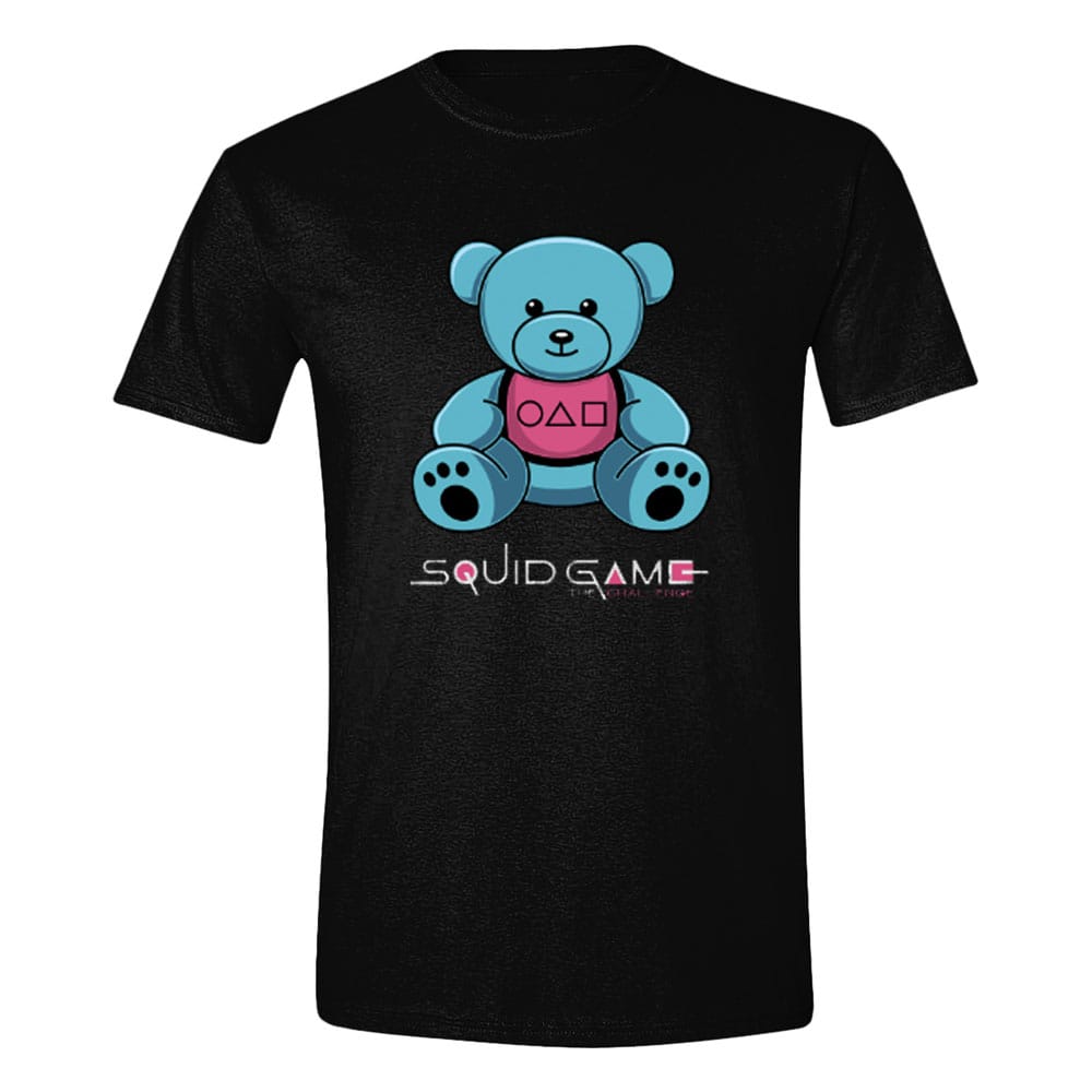 Squid Game T-Shirt Blue Bear Size S