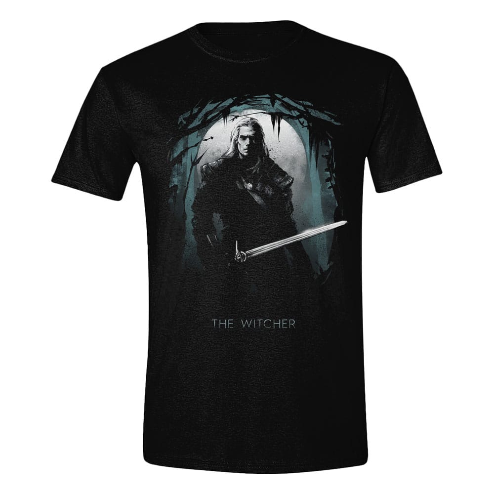 The Witcher T-Shirt Geralt of the Night Size M
