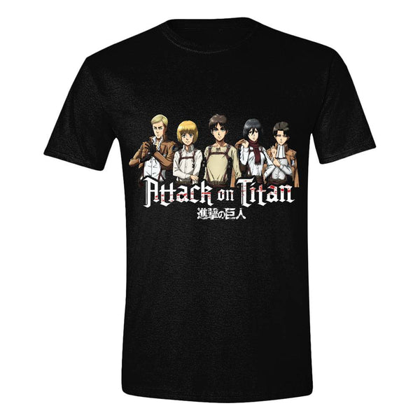 Attack On Titan T-Shirt Line Up Size XL