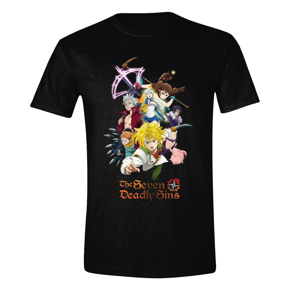 The Seven Deadly Sins T-Shirt All Together Now Size Kids L