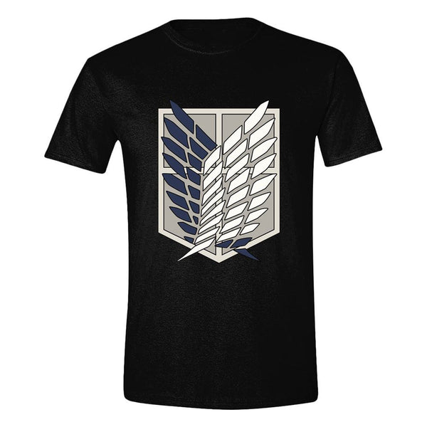 Attack on Titan T-Shirt Scout Shield Size L