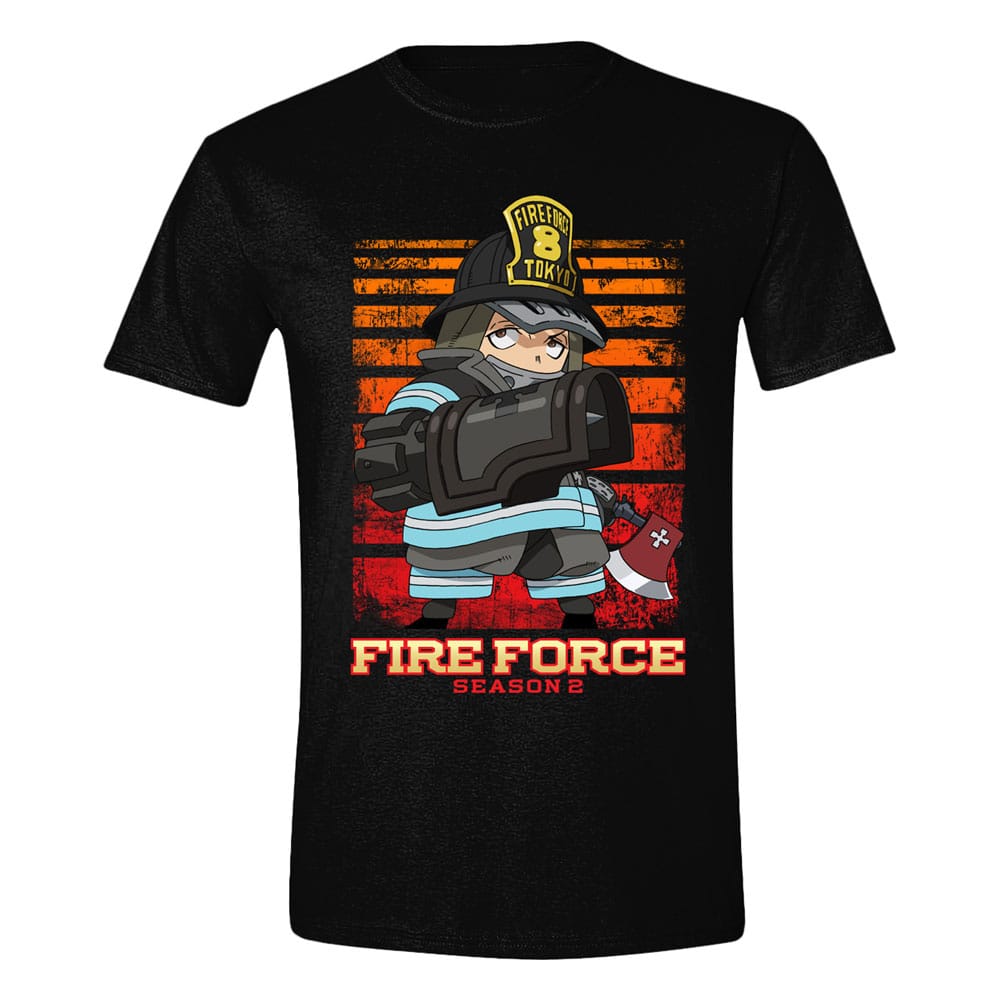 Fire Force T-Shirt FF8 Size L