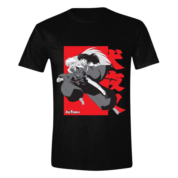 InuYasha T-Shirt Kagome on Inuyasha's Back Size L