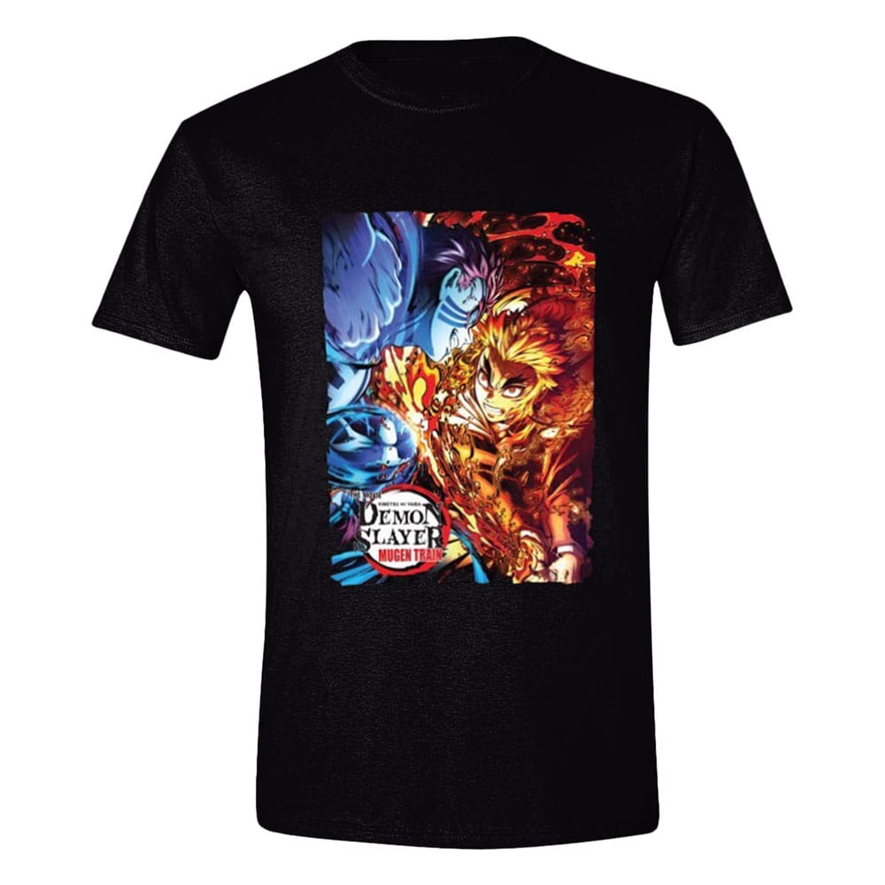 Demon Slayer T-Shirt Water and Flame Size L