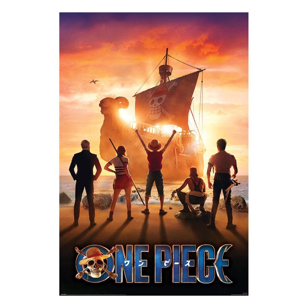 One Piece Poster Pack Set Sail 61 x 91 cm (4)