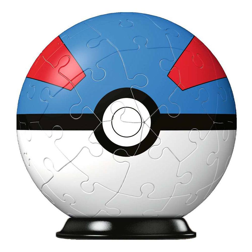 Pokémon 3D Puzzle Pokéballs: Great Ball (55 pieces)