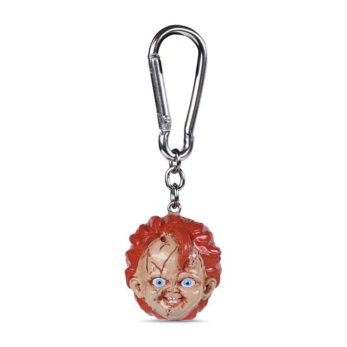 Chucky 3D-Keychains Head 4 cm Case (10)