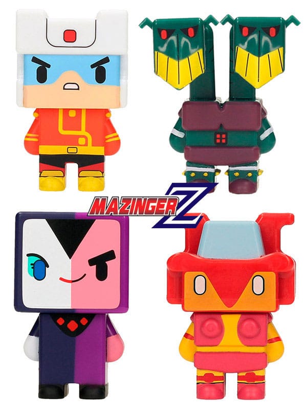 Mazinger Z Trading Figures 4-Pack Pixel 004 Set 7 cm