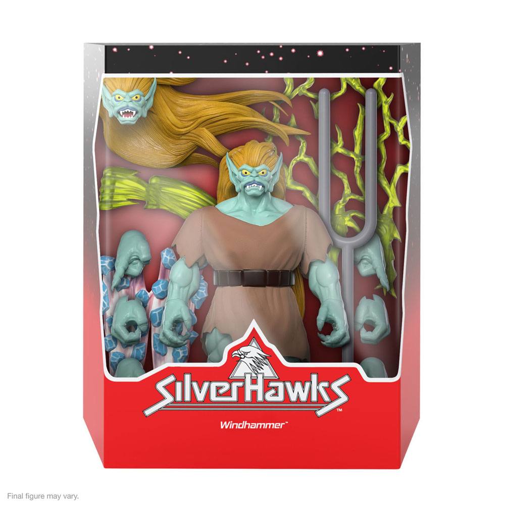 SilverHawks Ultimates Action Figure Windhammer 18 cm