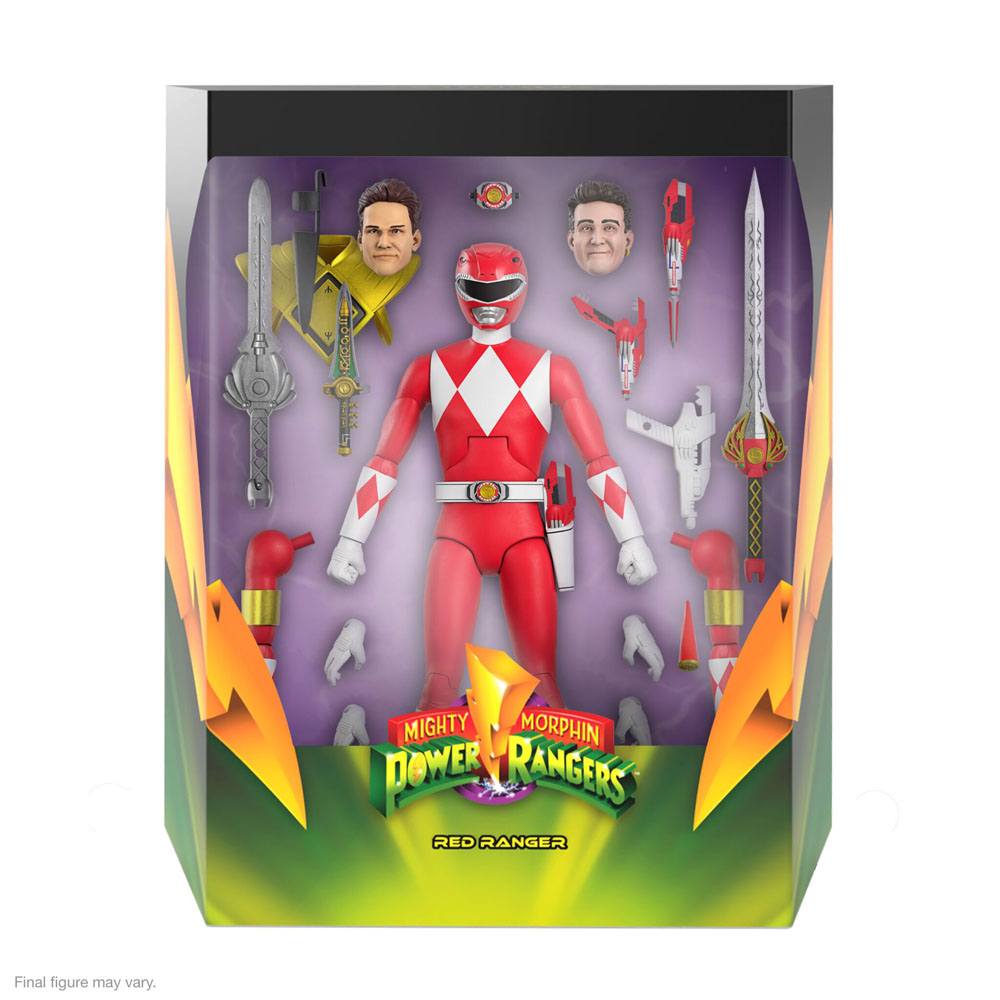 Mighty Morphin Power Rangers Ultimates Action Figure Red Ranger 18 cm