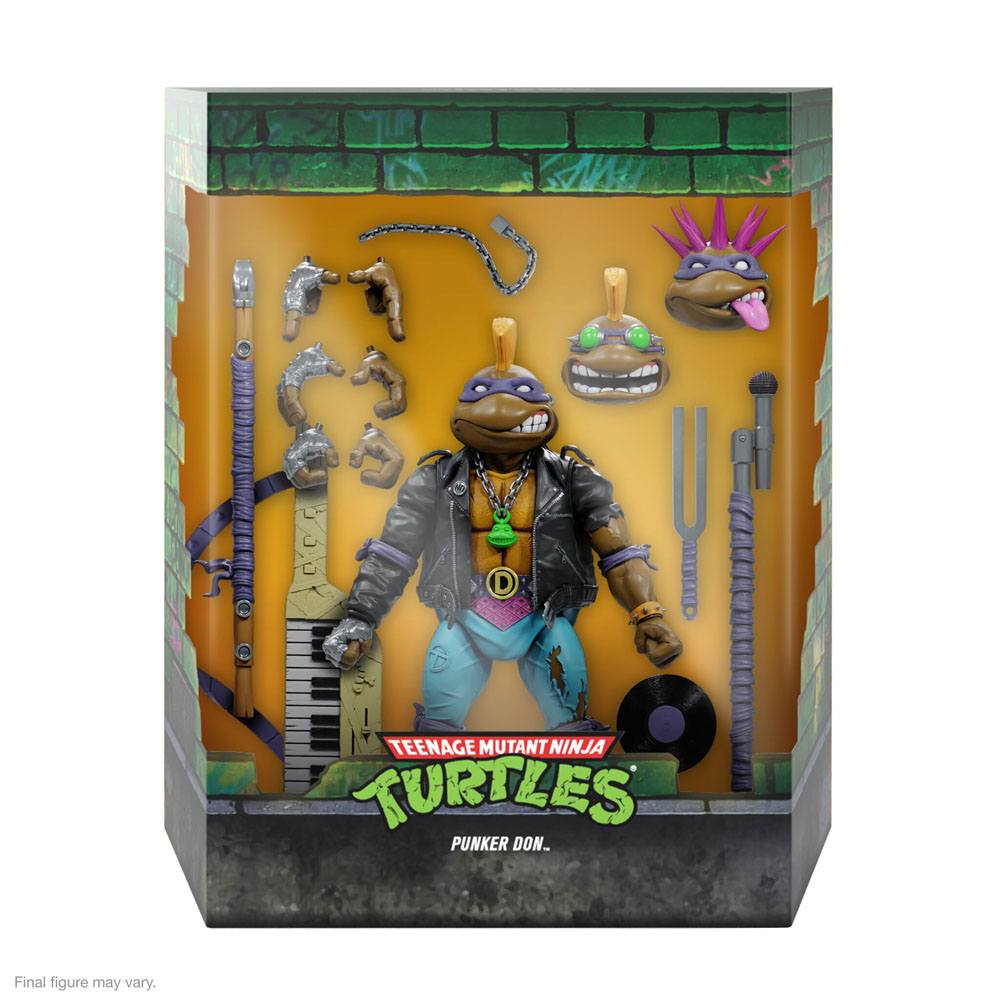 Teenage Mutant Ninja Turtles Ultimates Action Figure Punker Donatello 18 cm