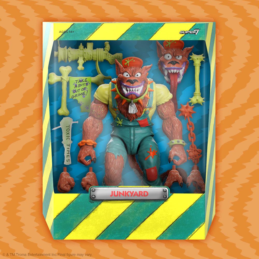 Toxic Crusaders Ultimates Action Figure Junkyard 18 cm